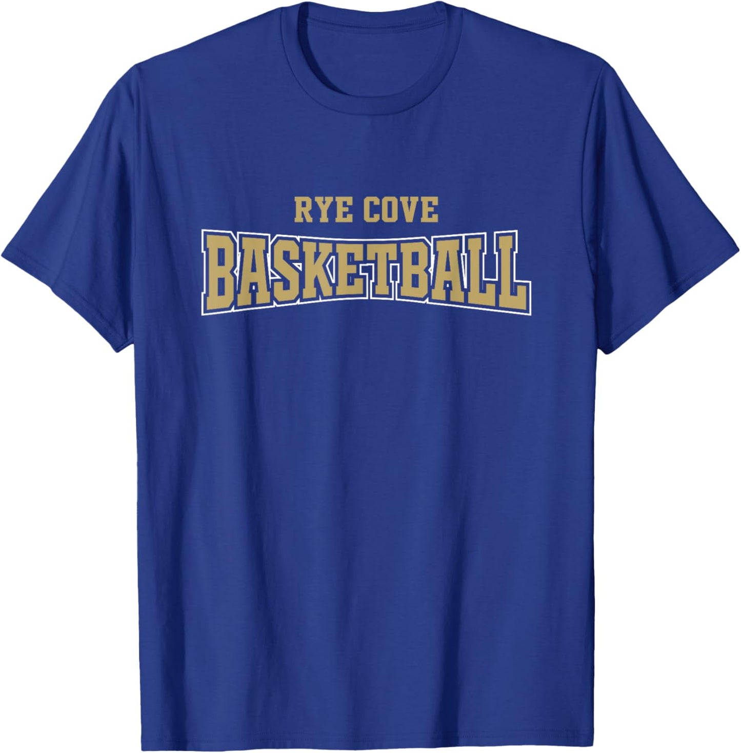 Rye Cove High School Basketball Warp HS T-Shirt - T-Shirt | Royal