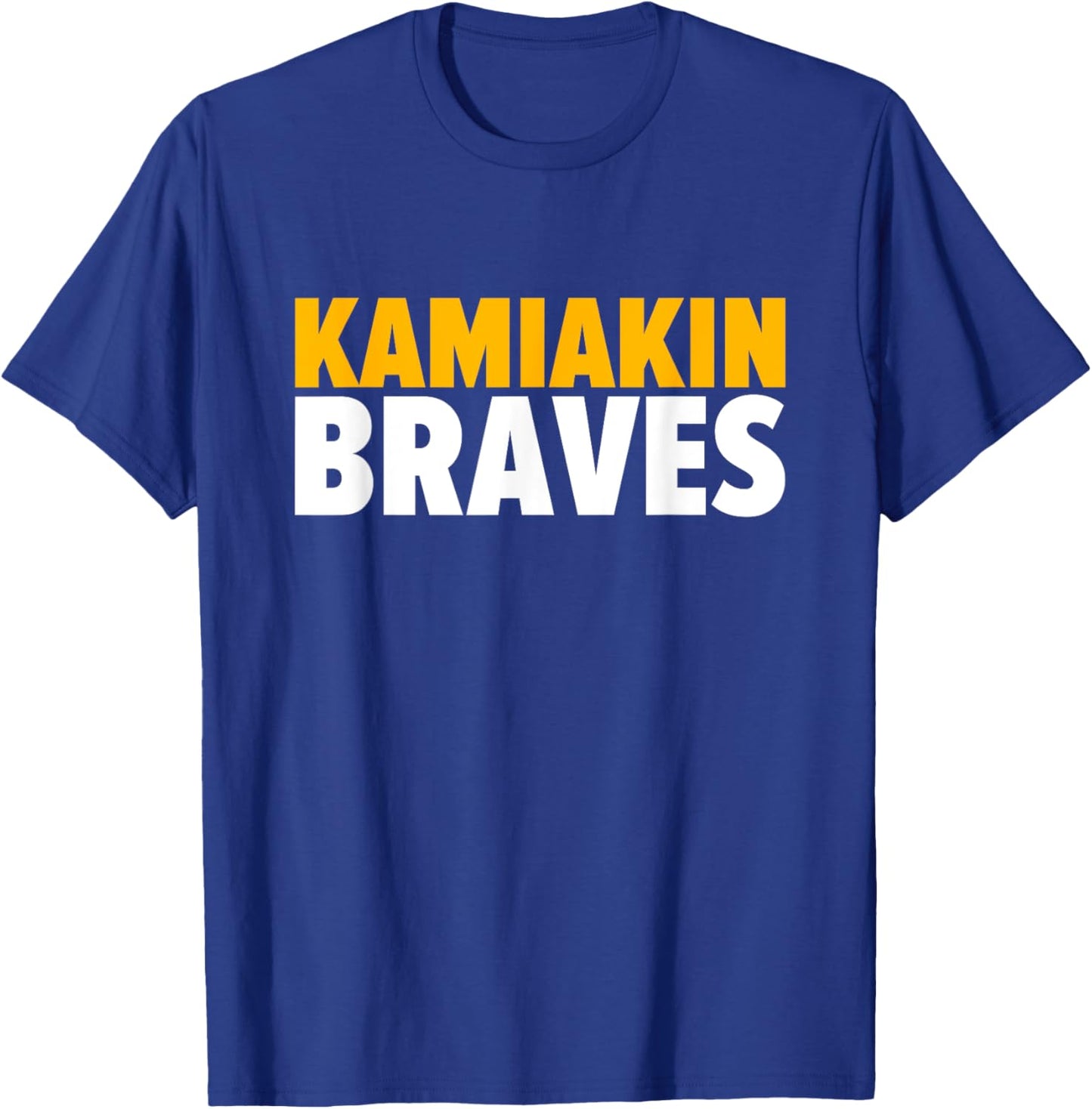 Kamiakin Braves Bold T-Shirt - T-Shirt | Royal
