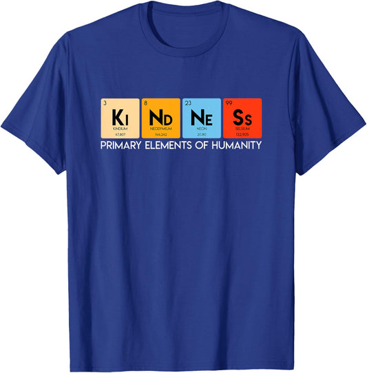 Inspiring Positive Kind Slogan for Kid Youth Teen Boys Girls T-Shirt - T-Shirt | Royal