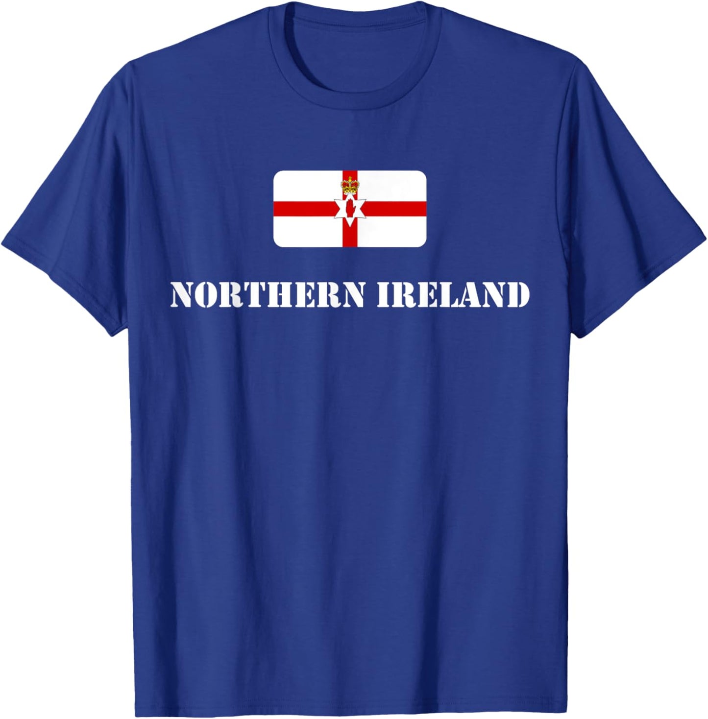 Northern Ireland Flag, Norlin Airlann, Northern Ireland T-Shirt - T-Shirt | Royal