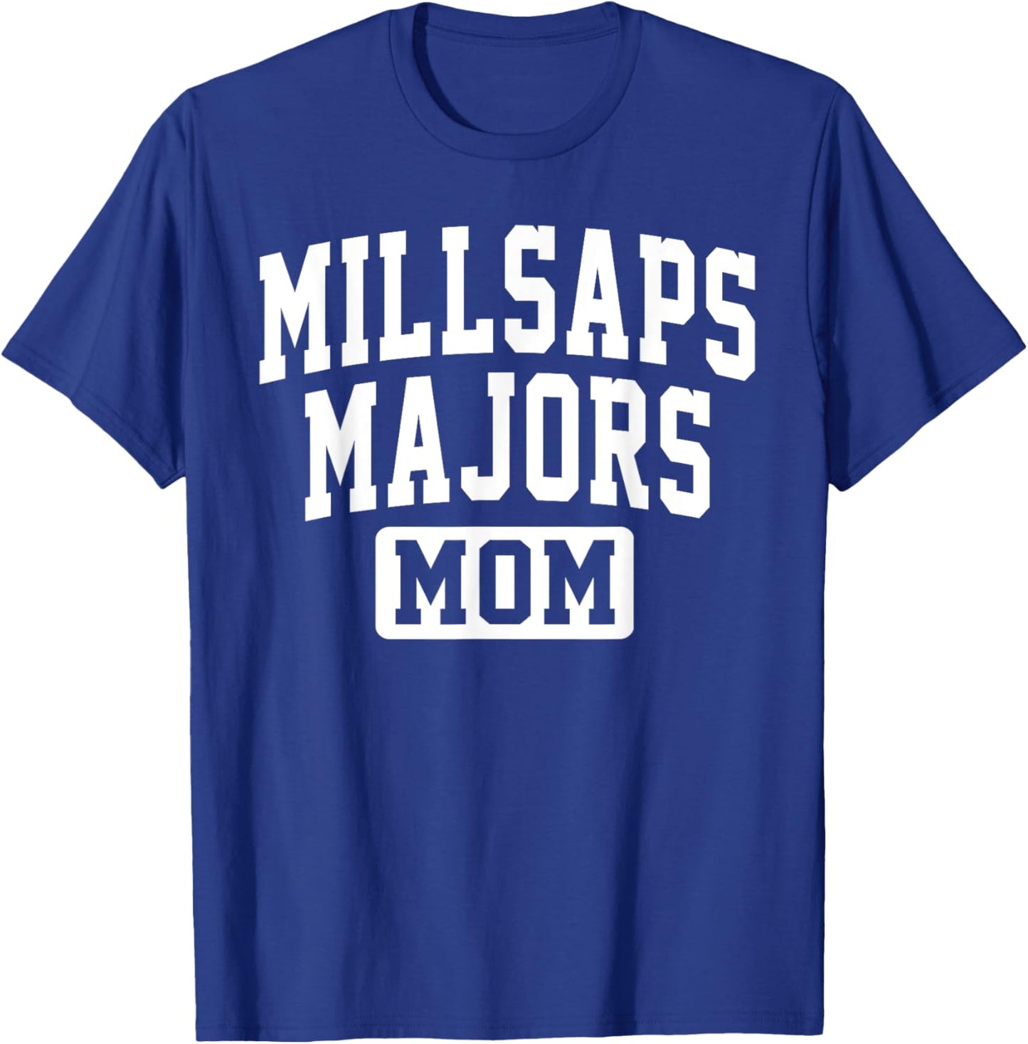 Millsaps College Majors Mom Mother Arch Vintage Family Women T-Shirt - T-Shirt | Royal