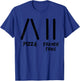 Funny Skiing Instructor Pizza French Fries Ski Lovers Outfit T-Shirt - T-Shirt | Royal