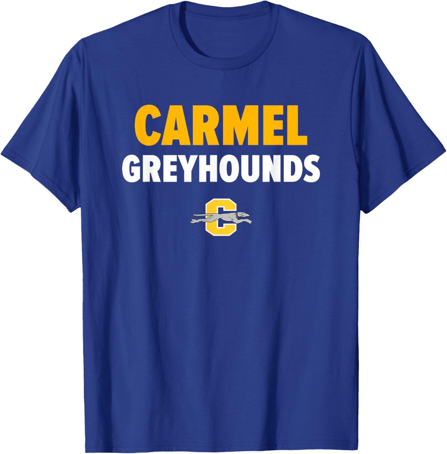 Carmel Greyhounds Logo Bold HS T-Shirt - T-Shirt | Royal