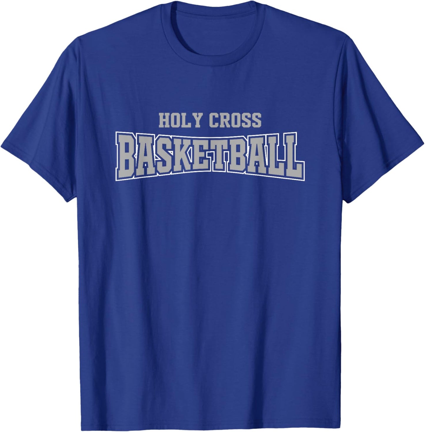 Holy Cross High School Basketball Warp HS T-Shirt - T-Shirt | Royal