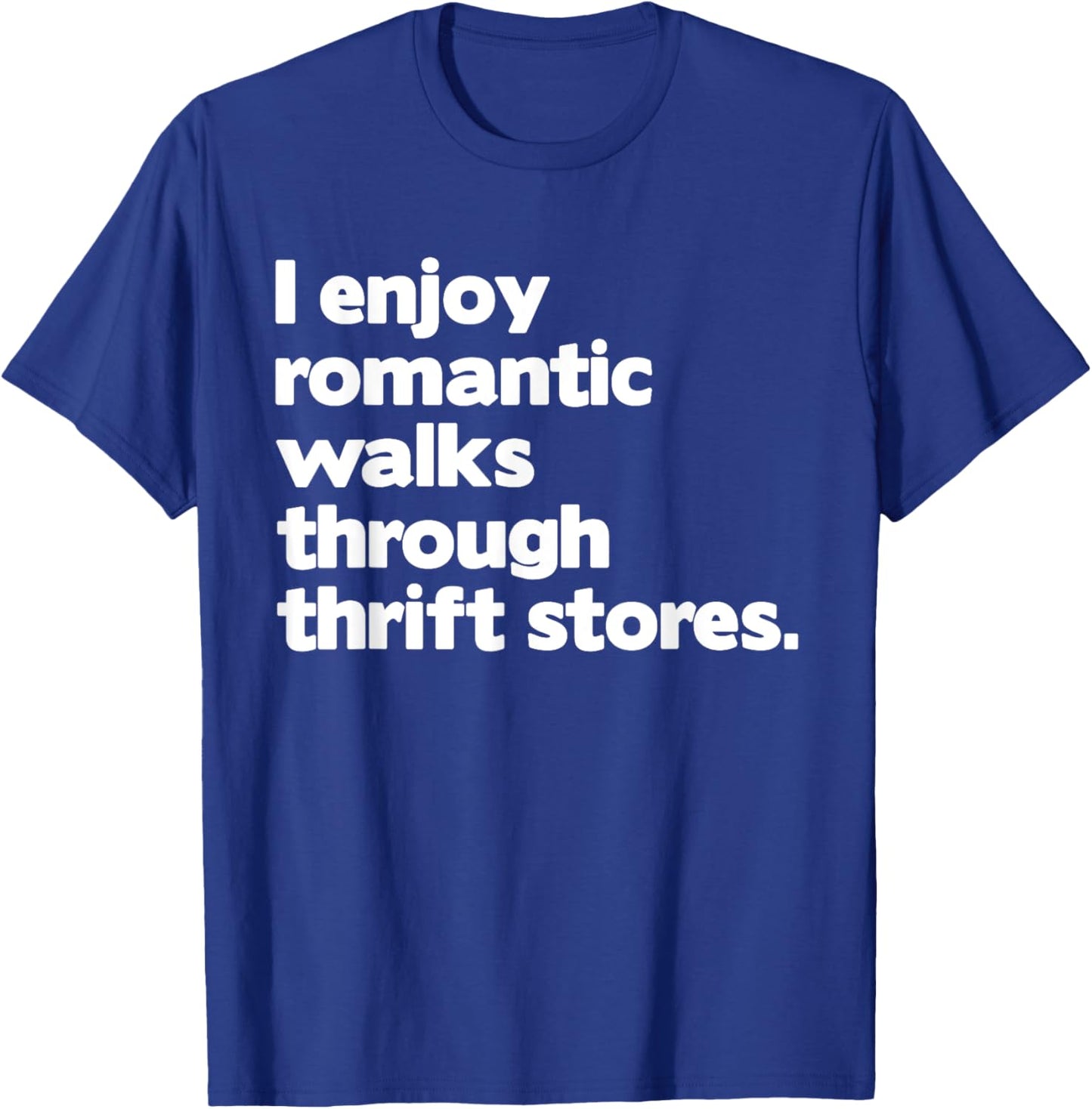 Funny Thrift Store Art Women Thrift Shop Thrifting T-Shirt - T-Shirt | Royal