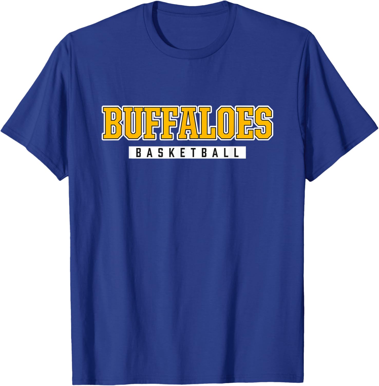 Buffaloes Basketball Caliche High School T-Shirt - T-Shirt | Royal