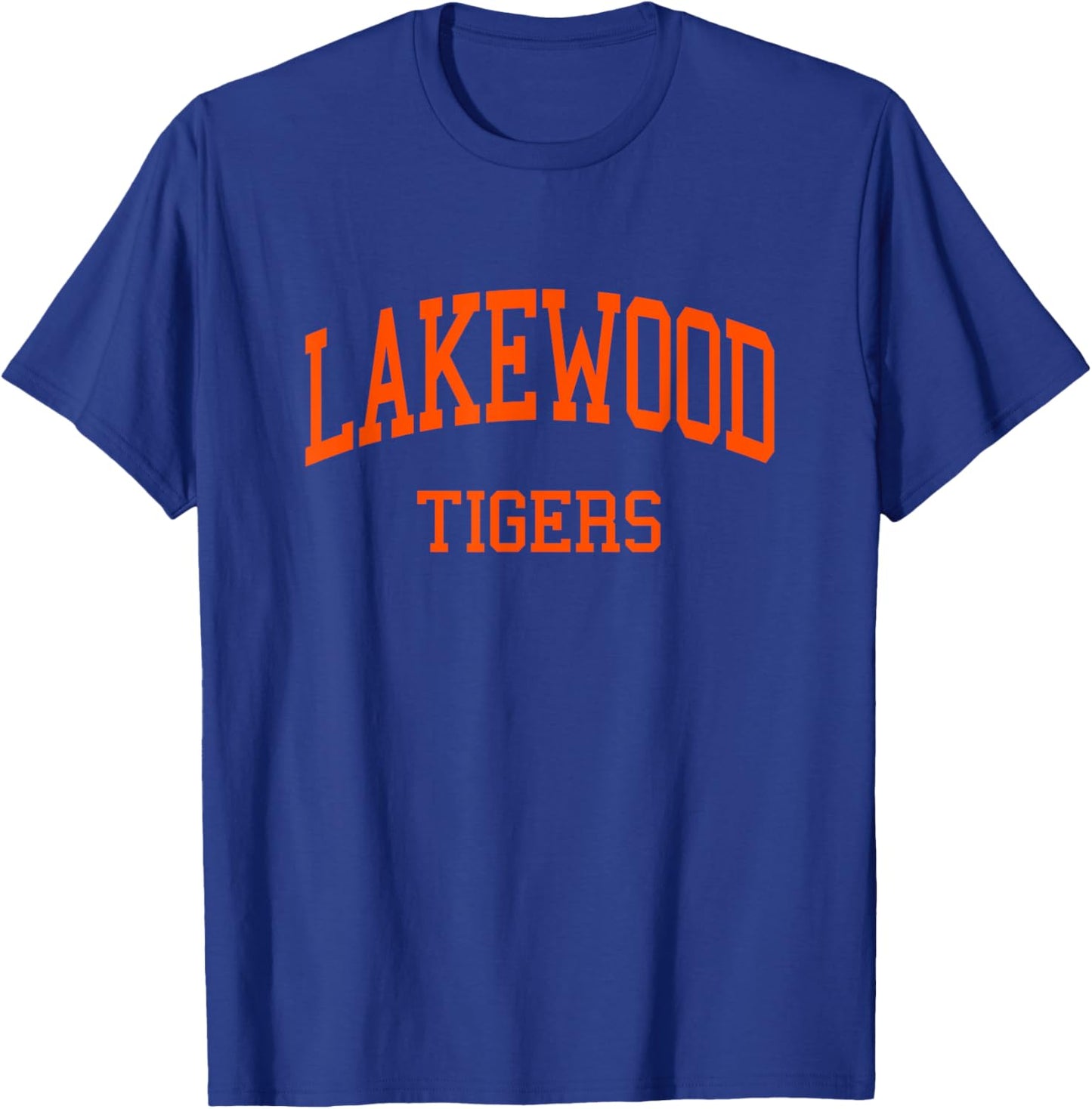 Lakewood High School HS Lakewood CO Retro Sports T-Shirt - T-Shirt | Royal