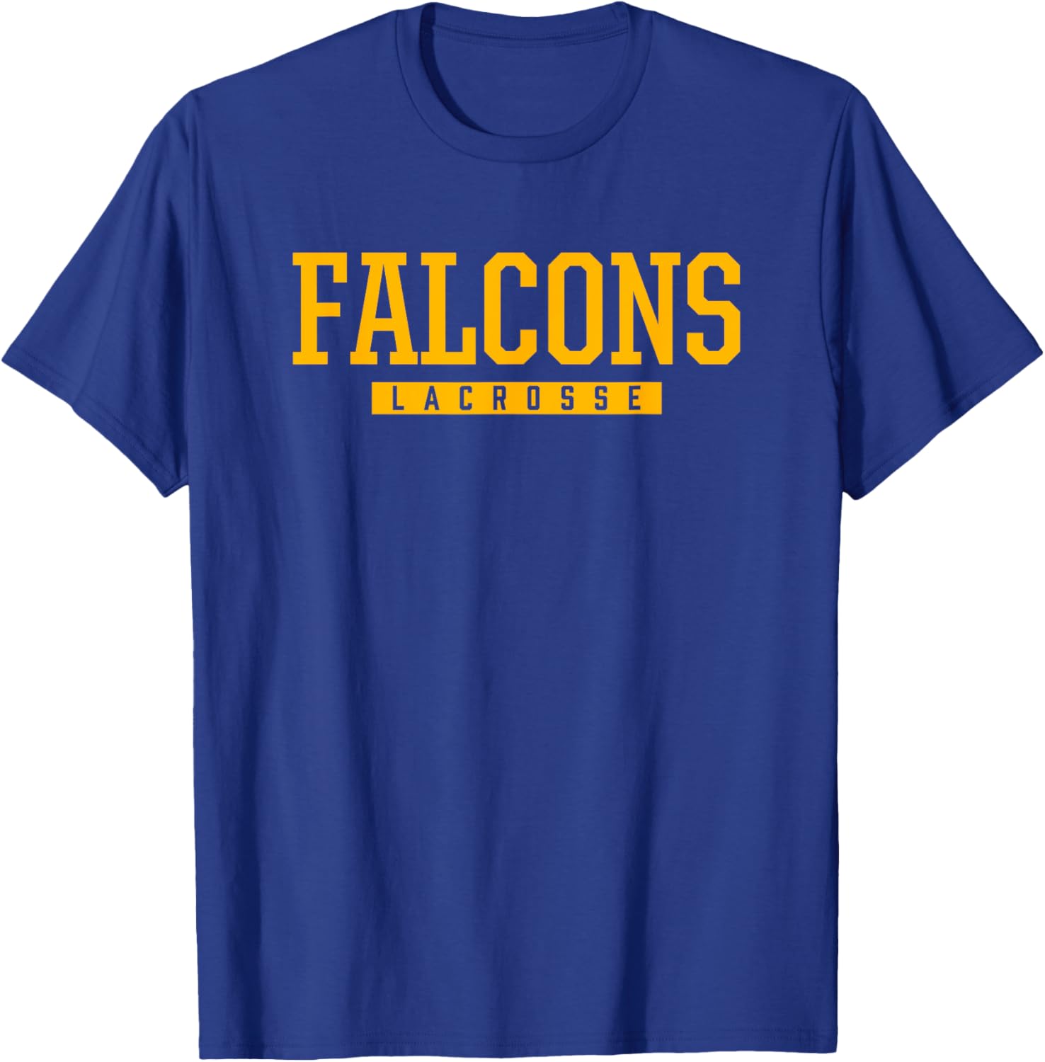 Bishop Fenwick Falcons Lacrosse HS T-Shirt - T-Shirt | Royal