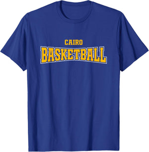 Cairo High School Basketball Warp HS T-Shirt - T-Shirt | Royal