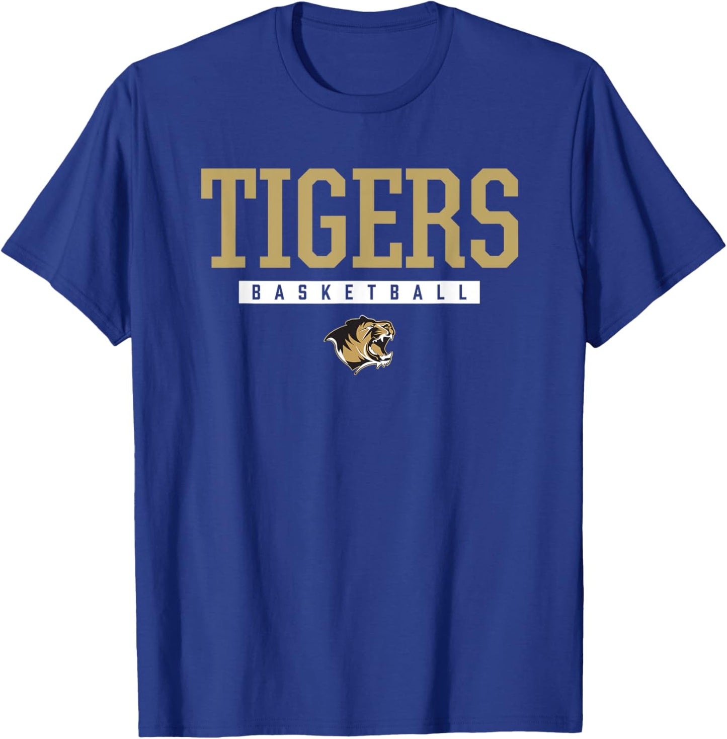 Bentonville Tigers Logo Basketball HS T-Shirt - T-Shirt | Royal