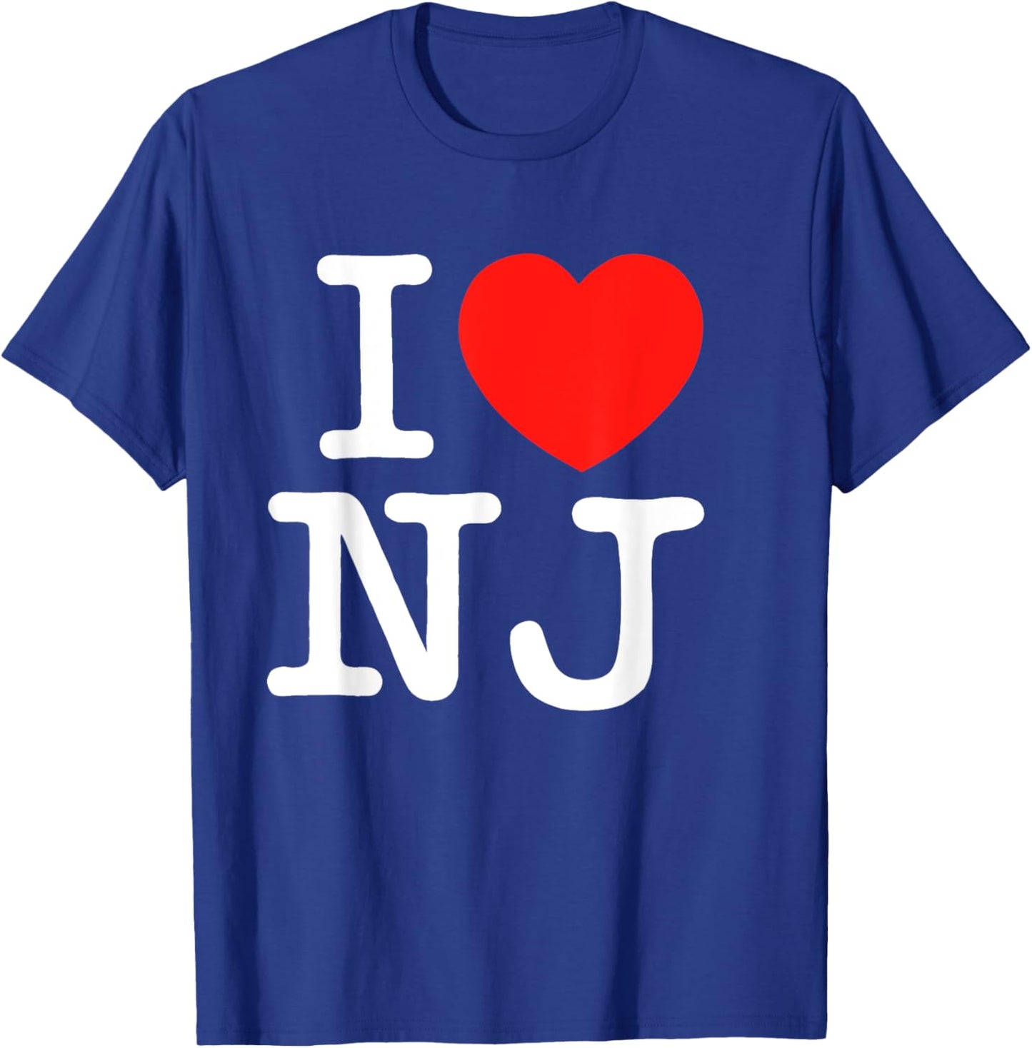I heart NJ T-Shirt - T-Shirt | Royal