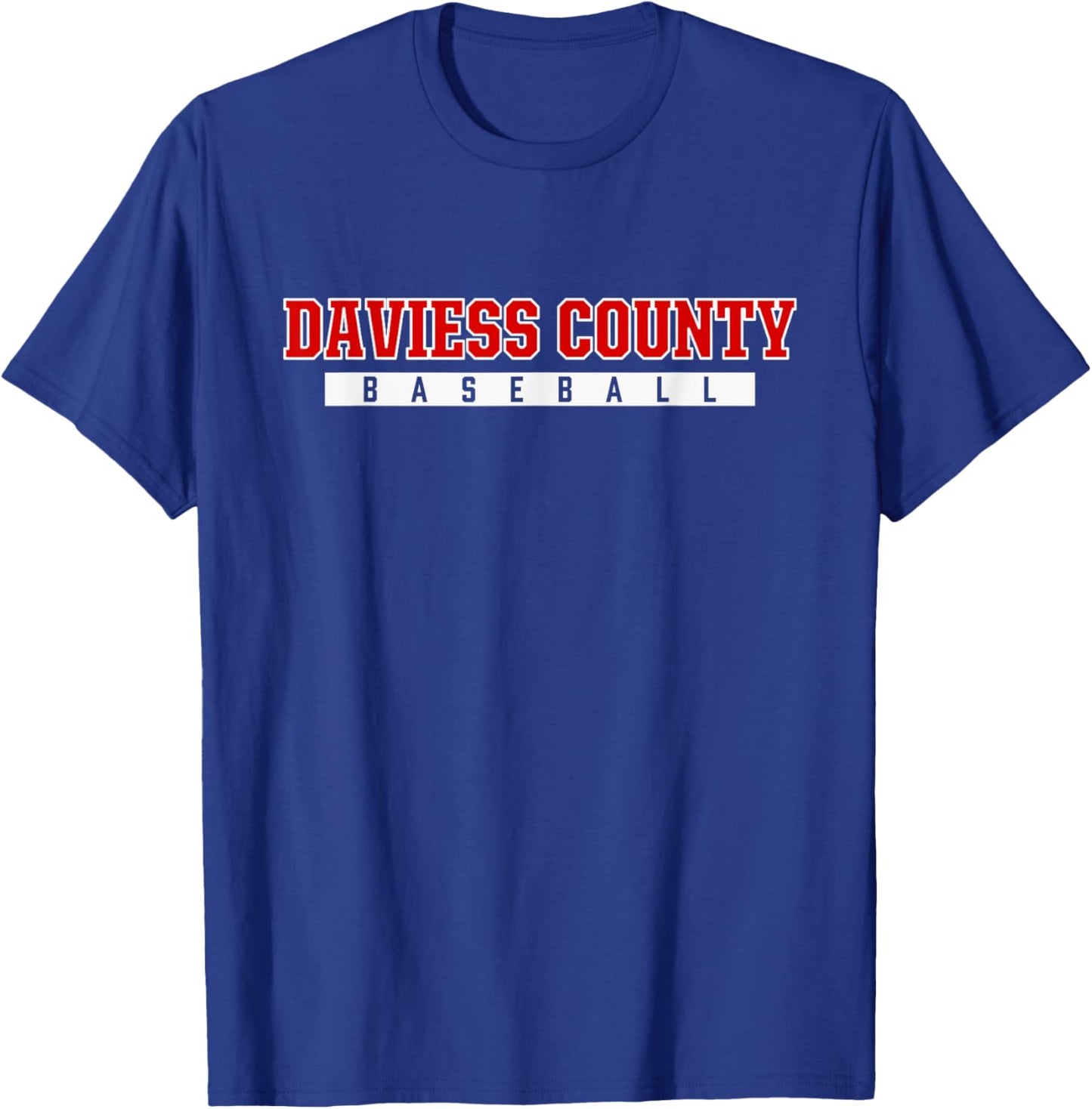 Daviess County High School Baseball T-Shirt - T-Shirt | Royal