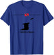 Trinidadian flag, map & country name of the Trinidad &Tobago T-Shirt - T-Shirt | Royal