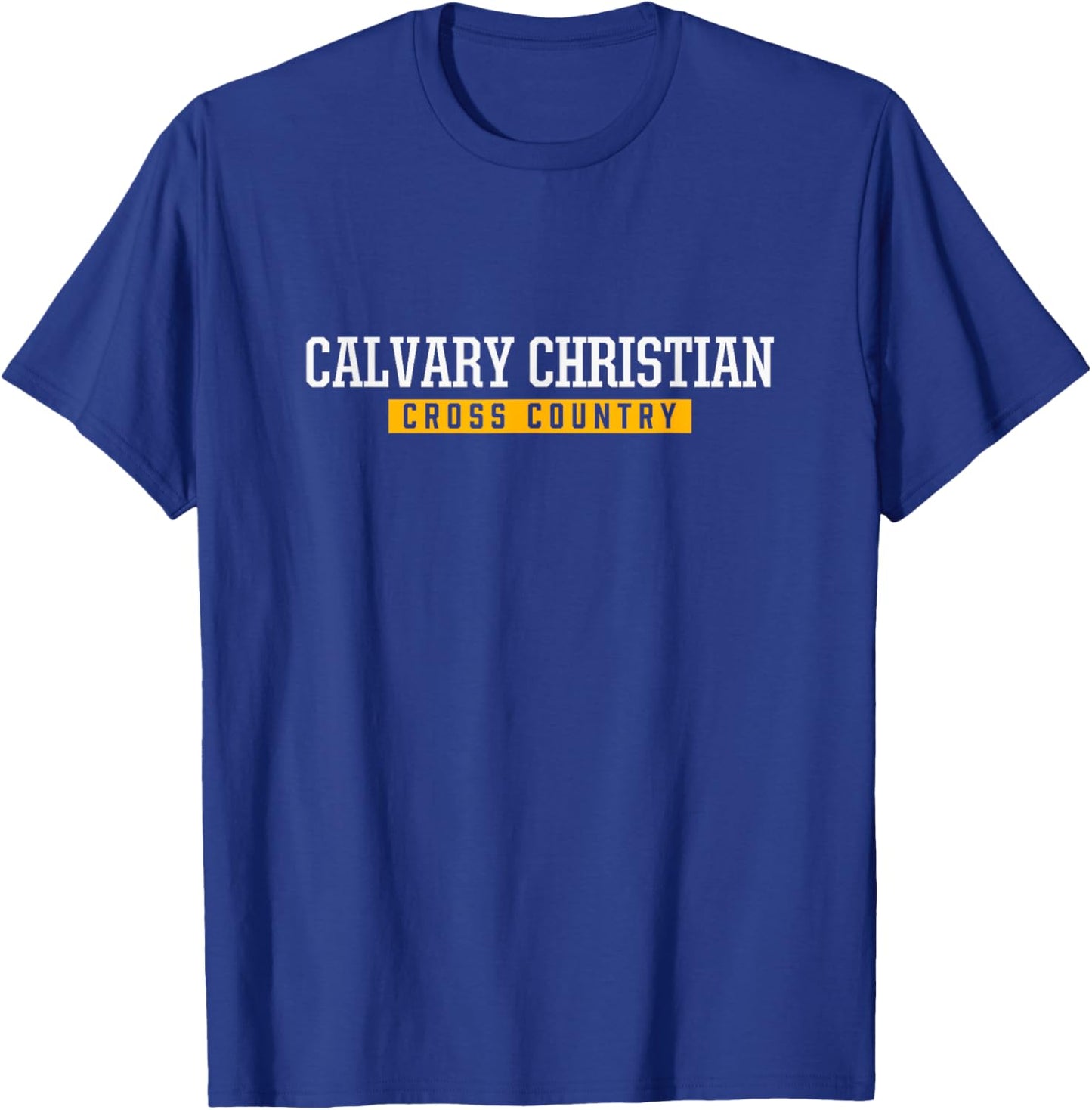 Calvary Christian High School Cross Country T-Shirt - T-Shirt | Royal