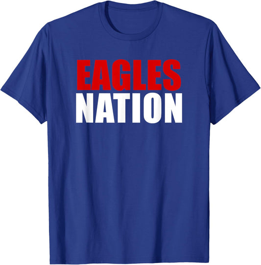 Springstead Eagles Nation HS T-Shirt - T-Shirt | Royal