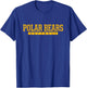 Creston Polar Bears Softball HS T-Shirt - T-Shirt | Royal
