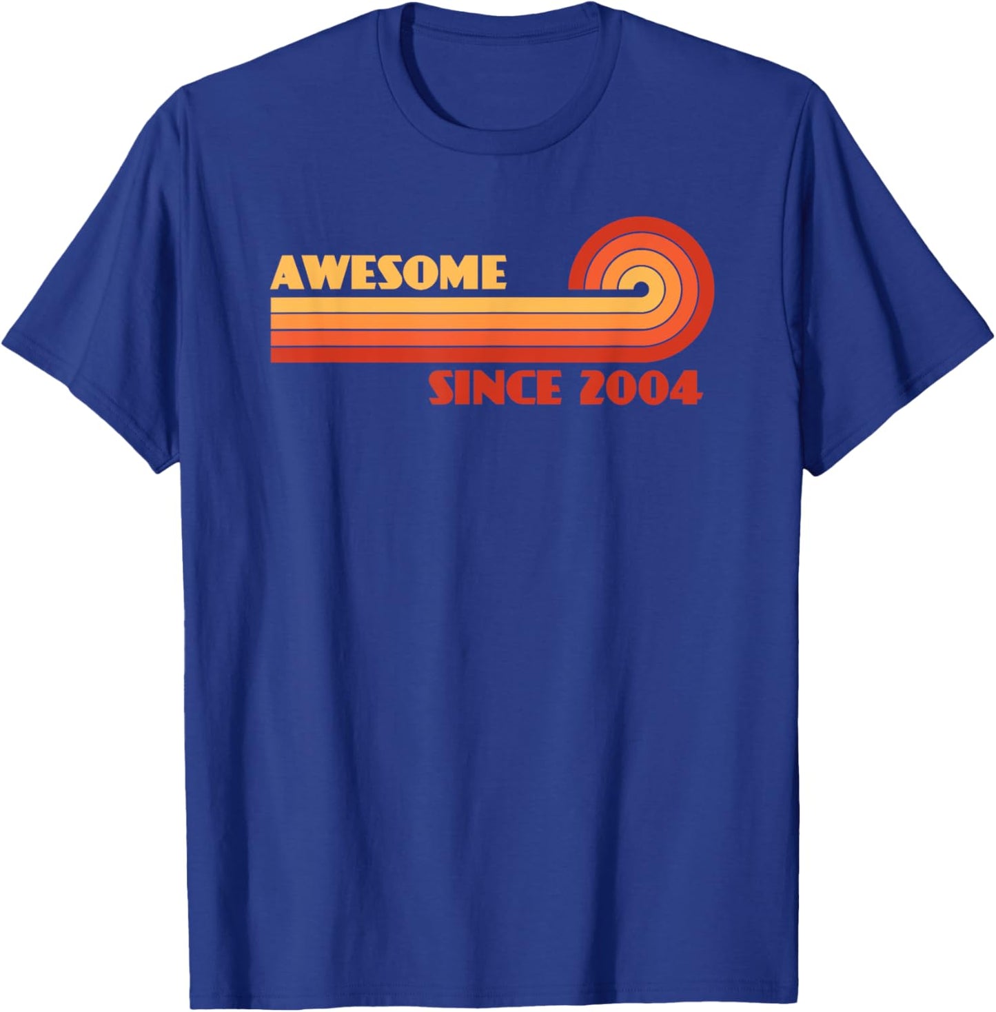 Awesome Since 2004 T-Shirt - T-Shirt | Royal
