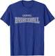Carmel High School Basketball Warp HS T-Shirt - T-Shirt | Royal