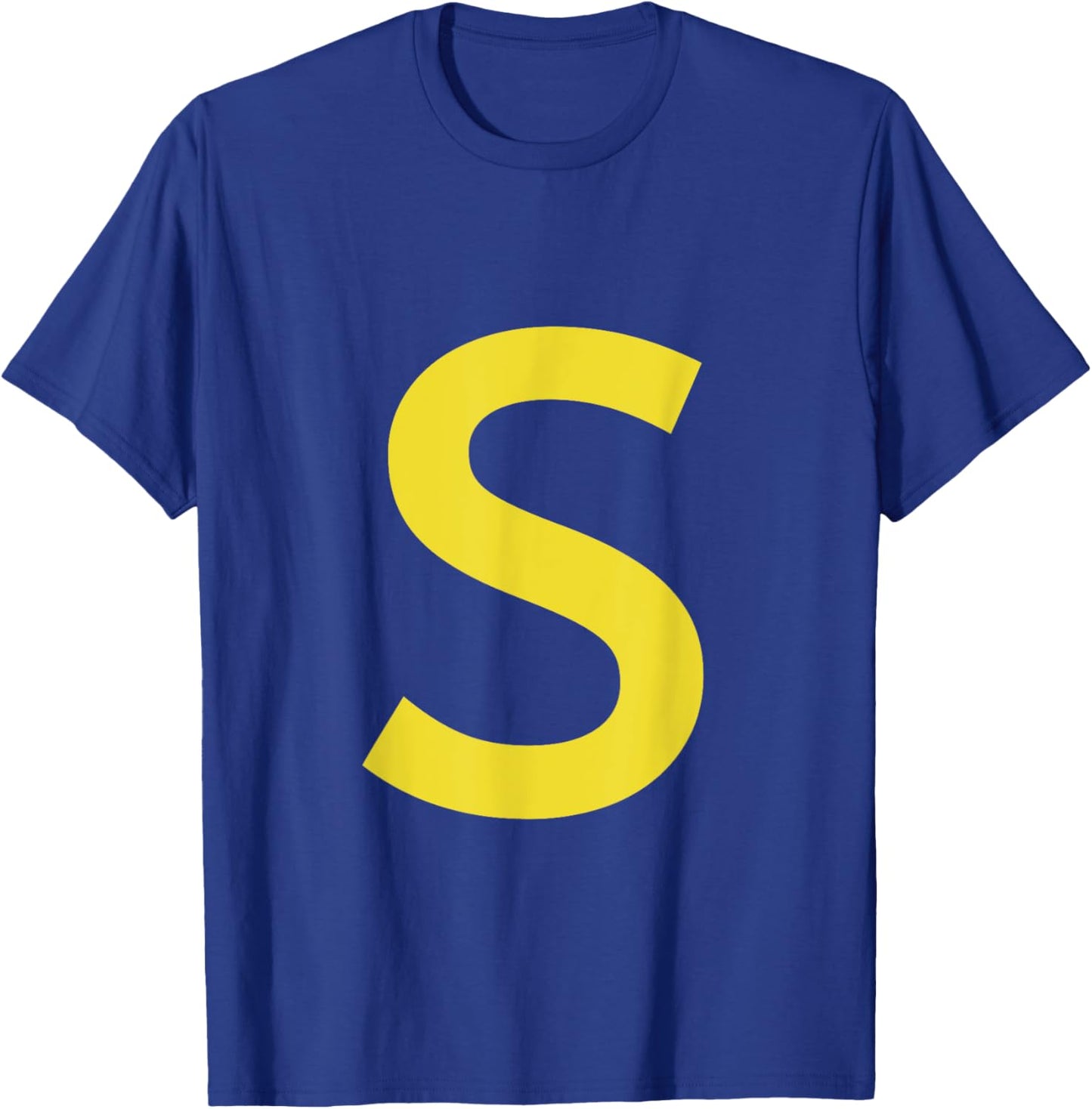 letter S funny chipmunk group matching halloween costume T-Shirt - T-Shirt | Royal