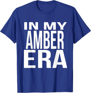 In My Amber Era Family Reunion Squad First Last Name T-Shirt - T-Shirt | Royal
