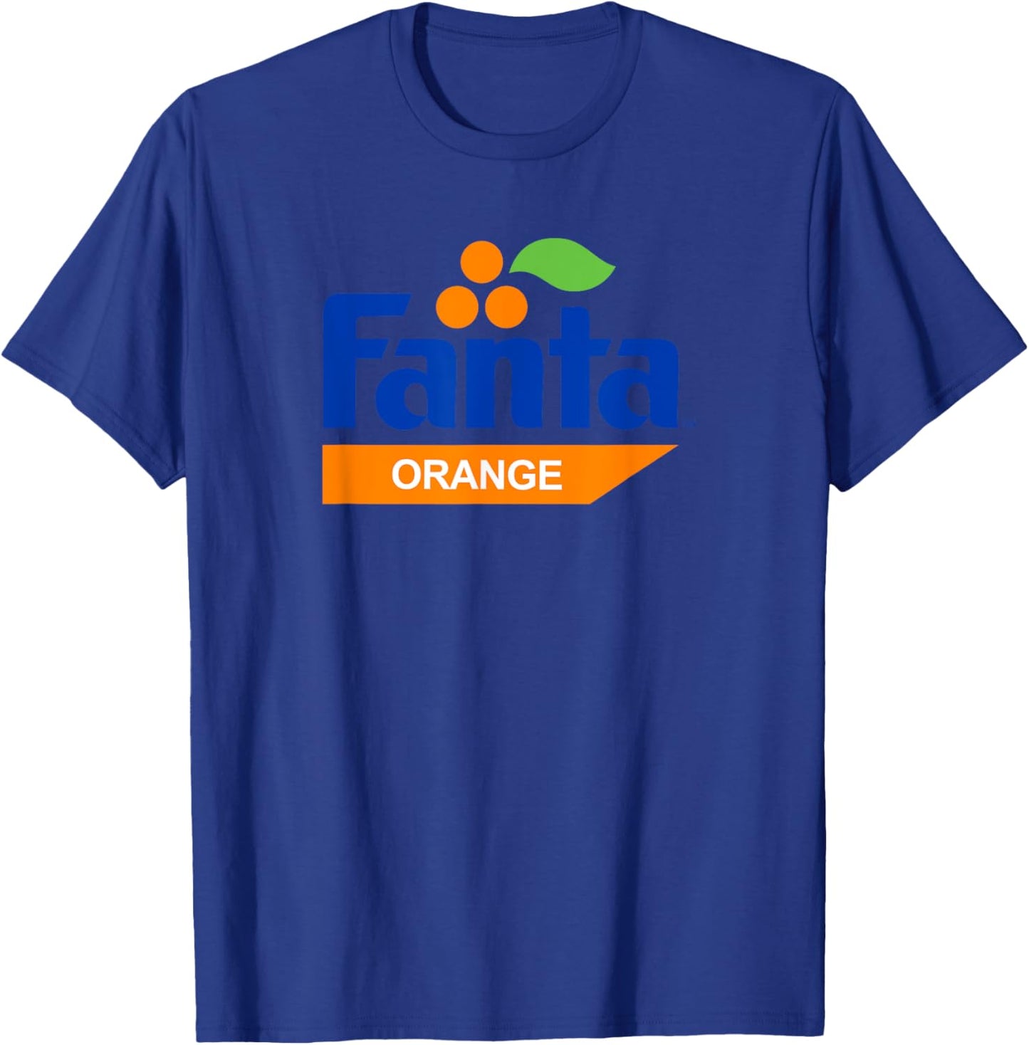 Fanta Orange Retro 1980s Logo T-Shirt - T-Shirt | Royal
