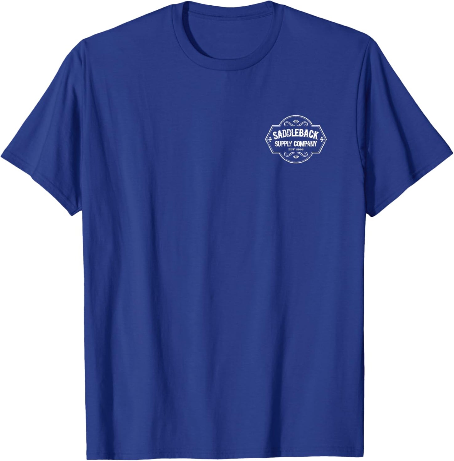 Saddleback Supply Fort Worth Logo T-Shirt - T-Shirt | Royal