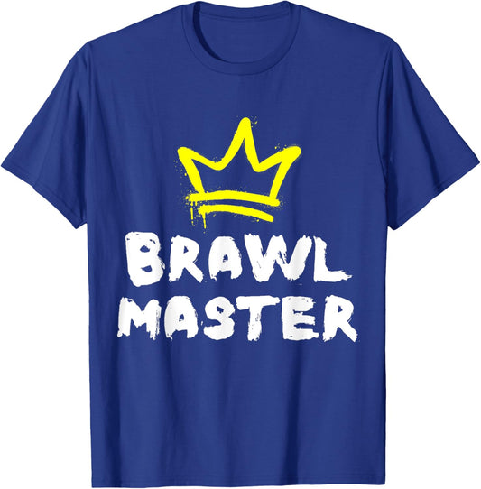 Brawl Master Gamer Gaming Brawl Video Game Enthusiast T-Shirt - T-Shirt | Royal