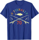 O-Fishally 70 Years Old Fisherman 70th Birthday Fishing T-Shirt - T-Shirt | Royal