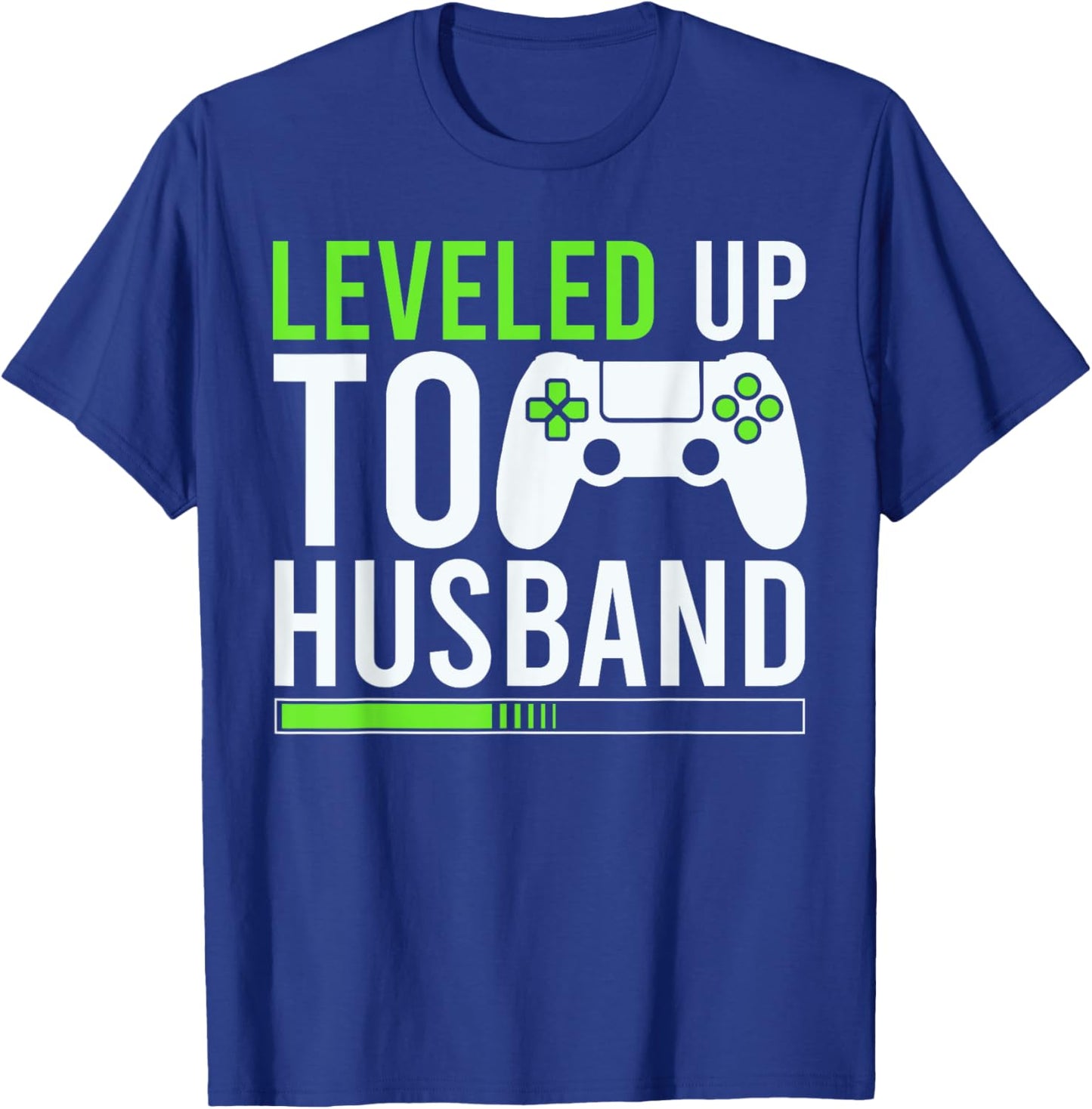 Husband Level Unlocked Est.2025 I Leveled Up To Husband T-Shirt - T-Shirt | Royal
