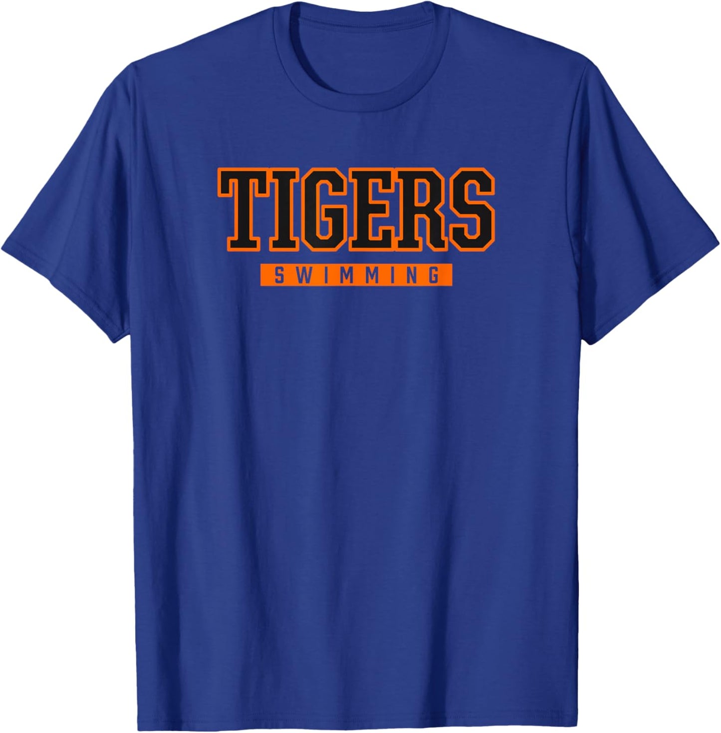 Howard Tigers Swimming T-Shirt - T-Shirt | Royal