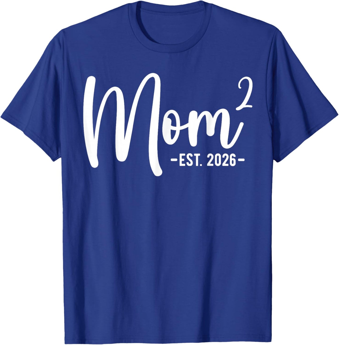 Mom of Two Mom of 2 Boys Girls T-Shirt - T-Shirt | Royal