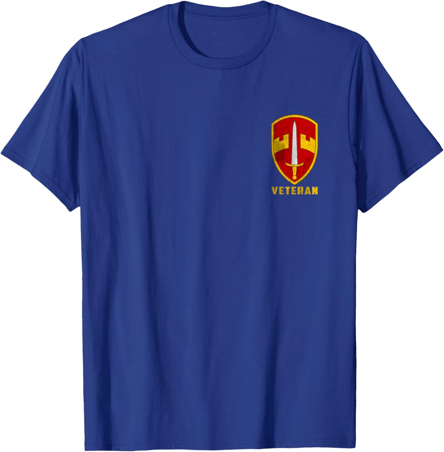 MACV Military Assistance Command Vietnam Veteran Father Day T-Shirt - T-Shirt | Royal