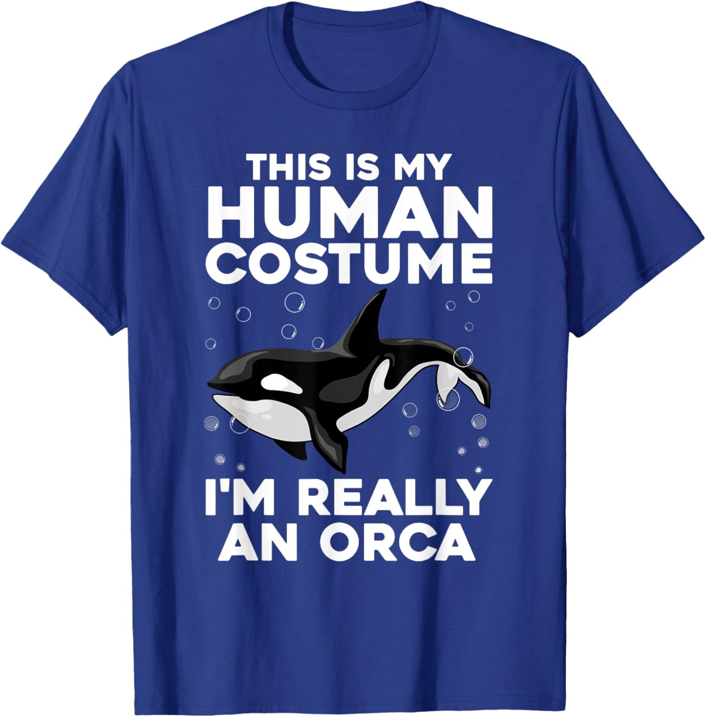 Cool Orca Design Women Sea Ocean Animal Orca Lover T-Shirt - T-Shirt | Royal