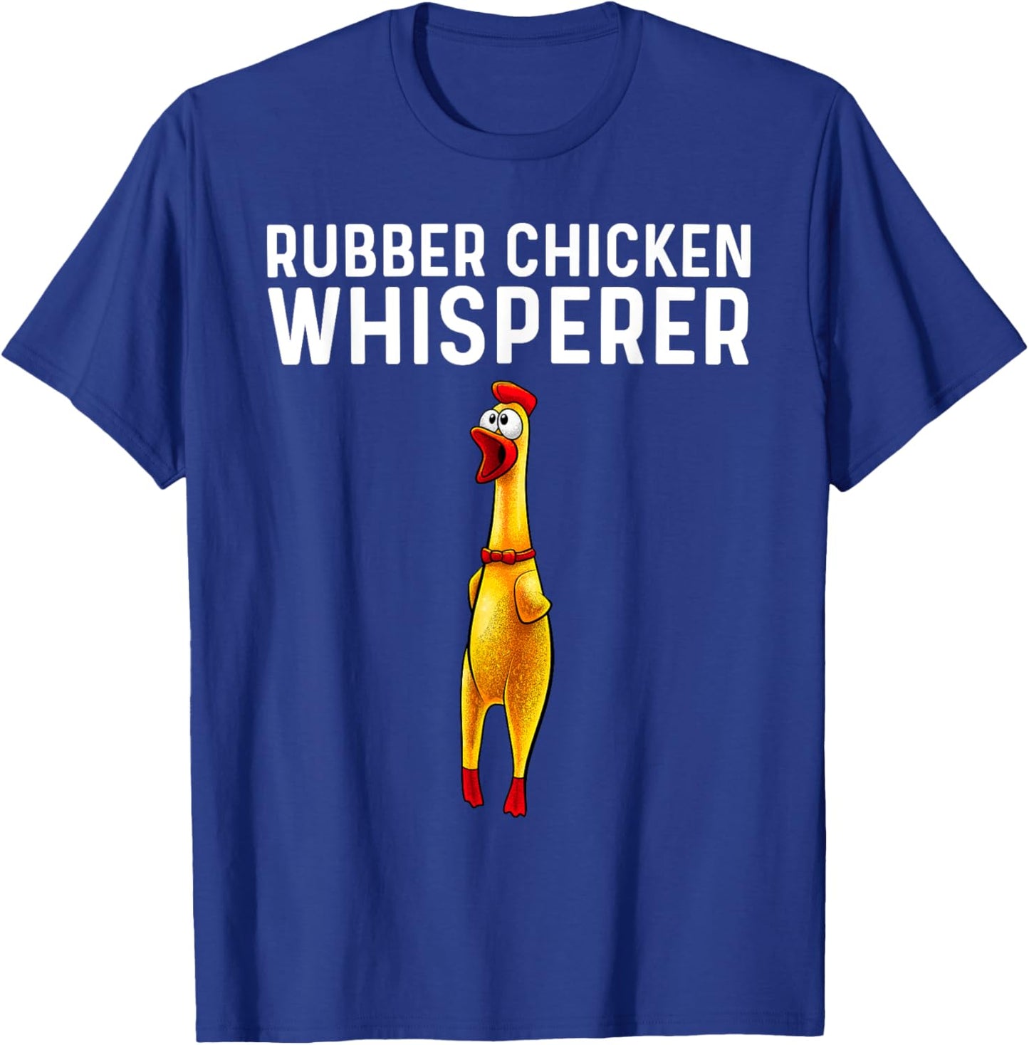 Cool Rubber Chicken Design Women Kids Rubber Chicken T-Shirt - T-Shirt | Royal