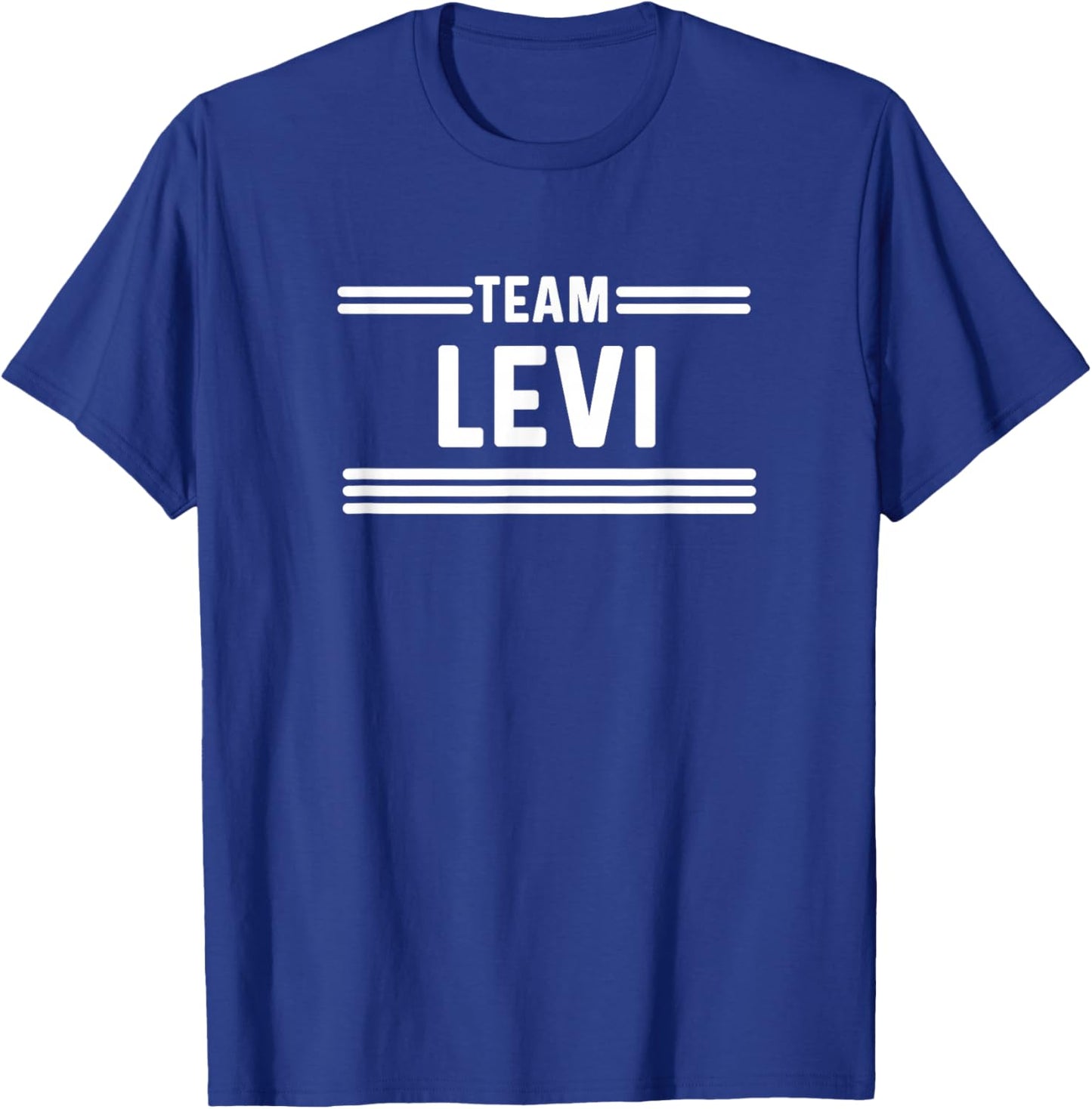 Team Levi - Family Name T-Shirt - T-Shirt | Royal