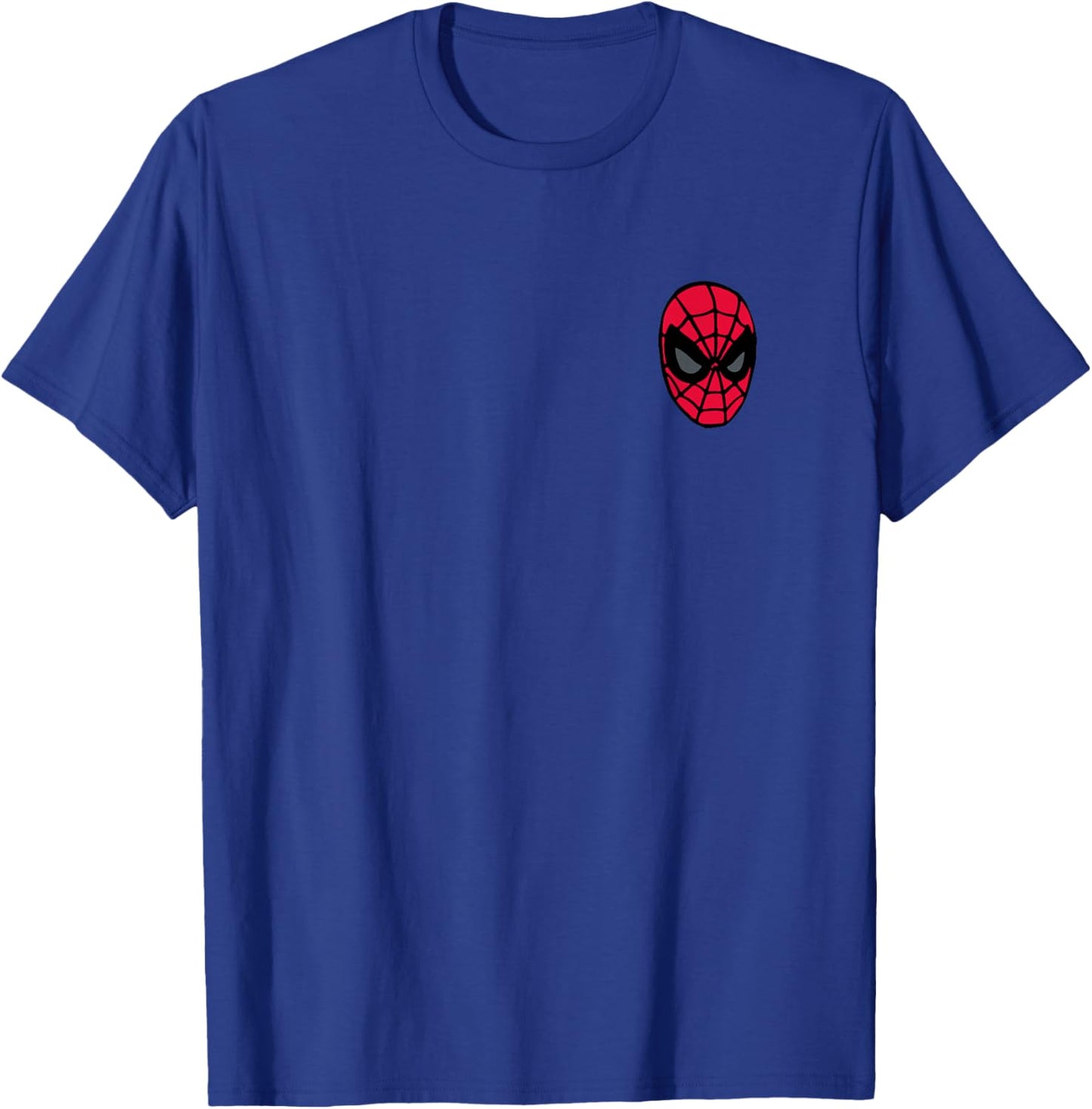 Spider-Man - Americana Swinging Flag T-Shirt - T-Shirt | Royal