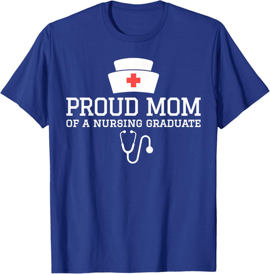 Nurse Senior 2026 Graduation T-Shirt - T-Shirt | Royal