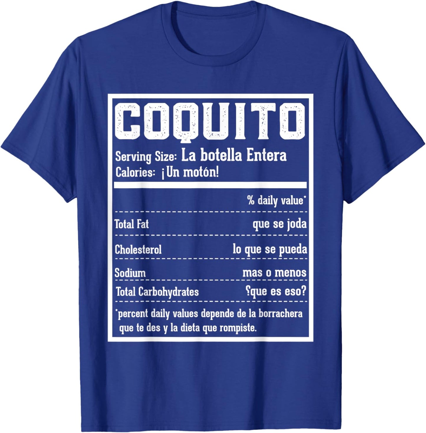 Coquito T-Shirt - T-Shirt | Royal