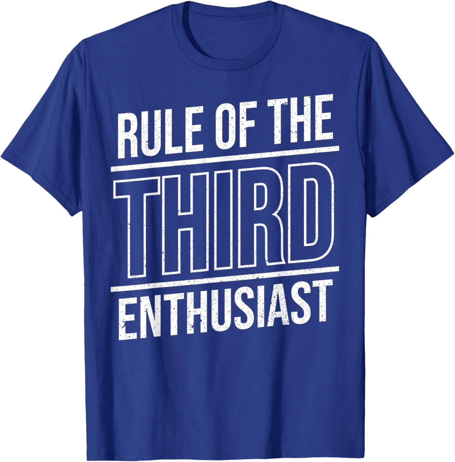 Rule Thirds Enthusiast - Photographer Funny Photography T-Shirt - T-Shirt | Royal