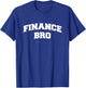 Finance Bro Stock Broker Funny Banker T-Shirt - T-Shirt | Royal