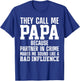 Best Papa Art For Grandpa From Grandkids Father's Day Papa T-Shirt - T-Shirt | Royal