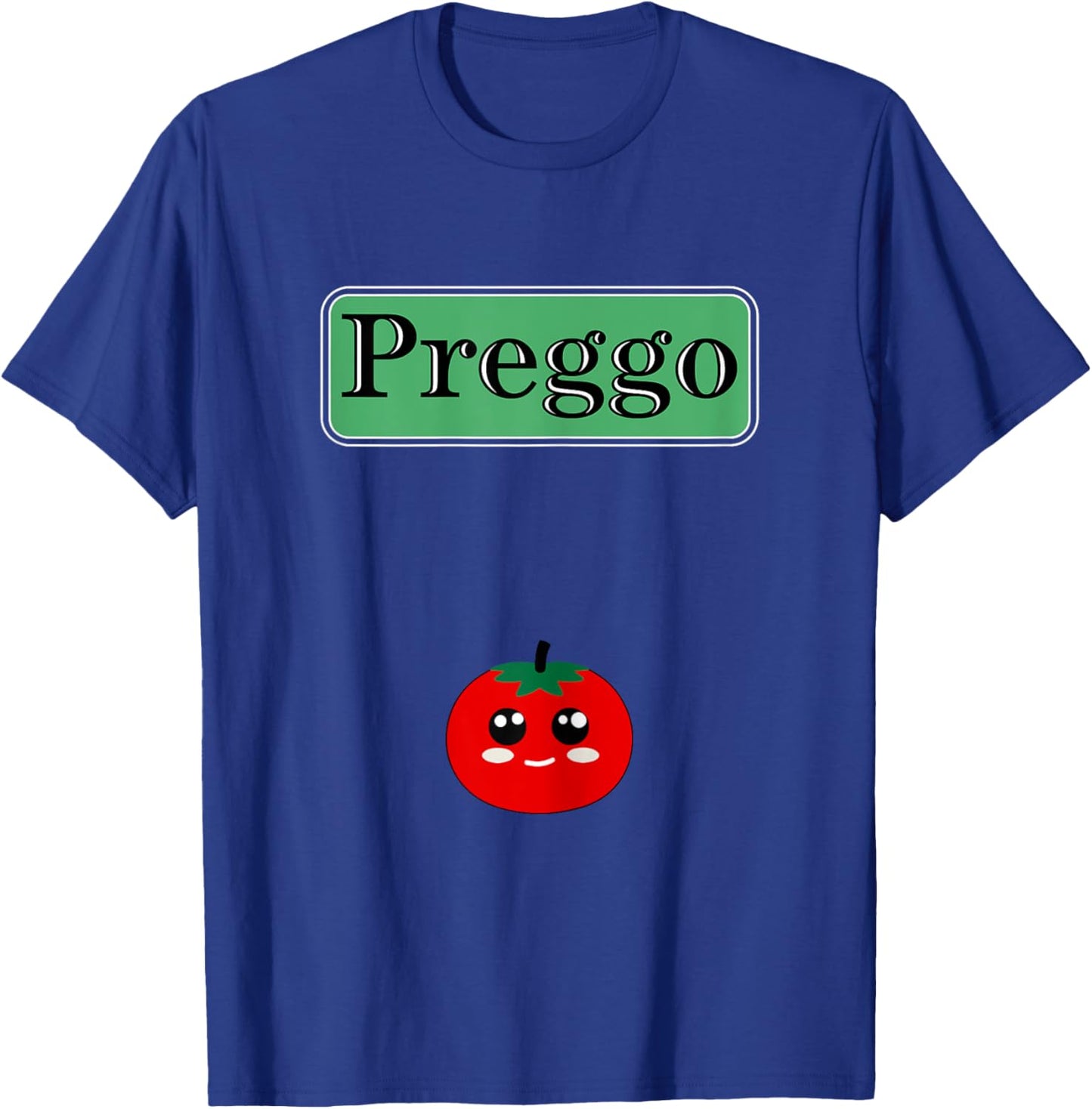 Preggo Sauce Funny Maternity Halloween Costume Tomato Sauce T-Shirt - T-Shirt | Royal