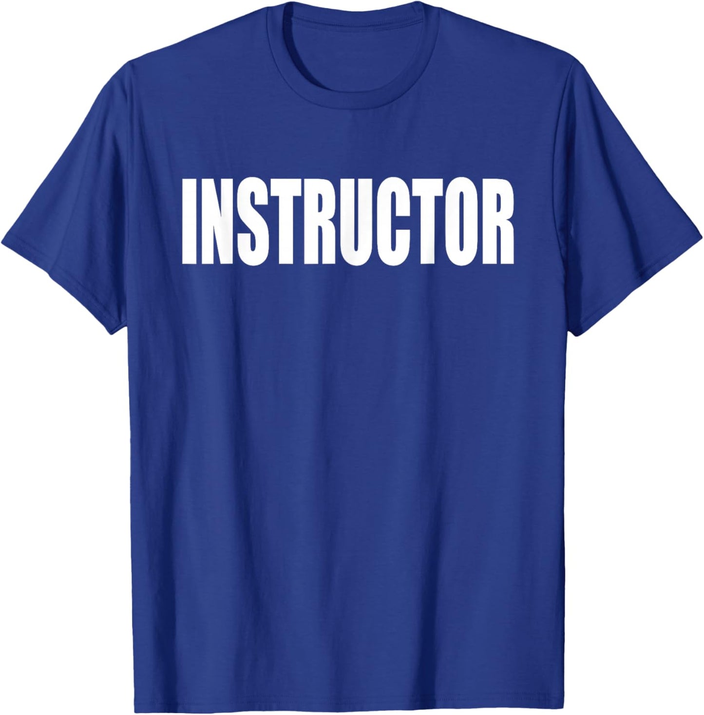 Enseignant INSTRUCTEUR Enseignant Formateur T-Shirt - T-Shirt | Royal