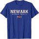 Newark Wildcats Logo Basketball HS T-Shirt - T-Shirt | Royal