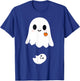 Cute Ghost Halloween Maternity Funny Pregnancy Announcement T-Shirt - T-Shirt | Royal