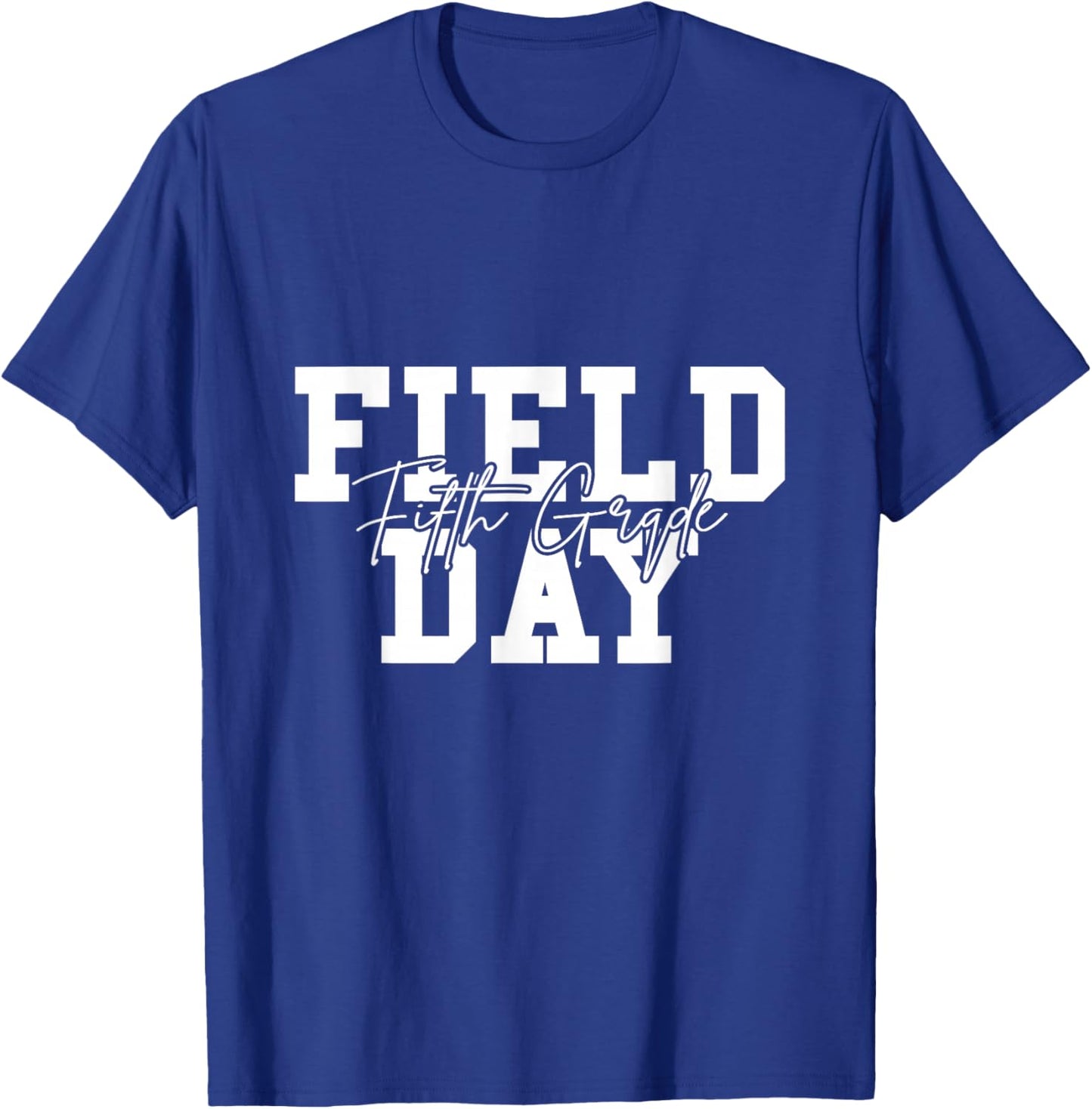 Field Day 2026 Fifth Grade School Teacher Kids Purple T-Shirt - T-Shirt | Royal