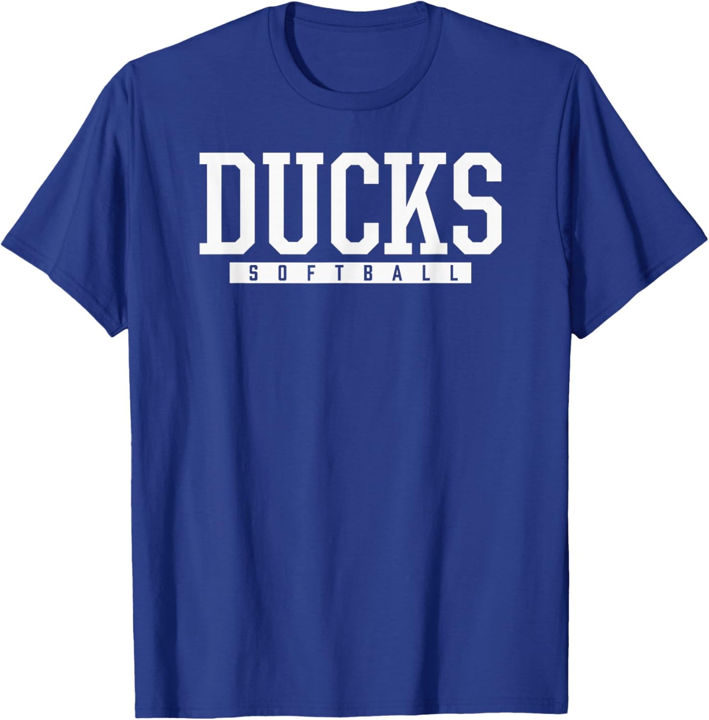 Taylor Ducks Softball HS T-Shirt - T-Shirt | Royal