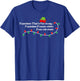 Francisco That's Fun To Say. T-Shirt - T-Shirt | Royal