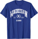 Waukegan IL | Illinois | Vintage Throwback T-Shirt - T-Shirt | Royal