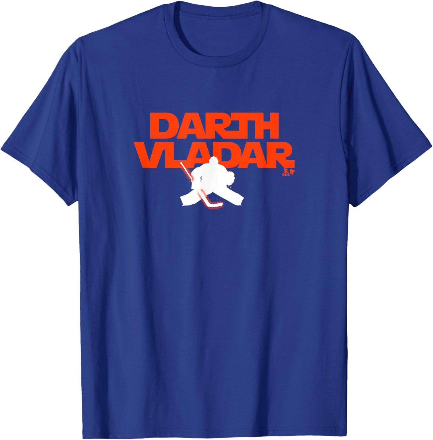 Dan Vladar - Darth Vladar - Philadelphia Hockey T-Shirt - T-Shirt | Royal
